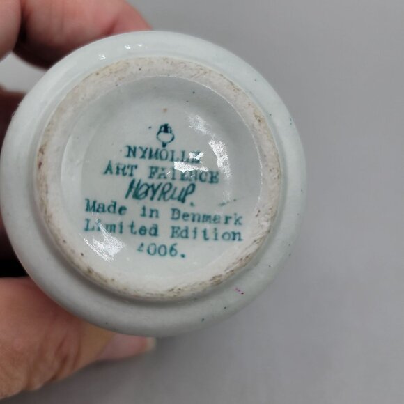 Nymolle Art Faience Paul Hoyrup Limited Edition Denmark Demitasse Cup - Picture 6 of 7